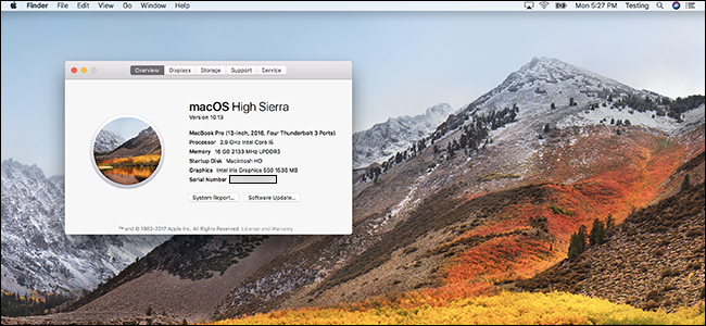 High sierra update for mac